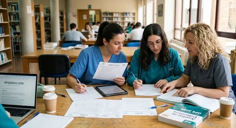 Examen TCAE SAS 2024 respuestas: cómo autocorregirte
