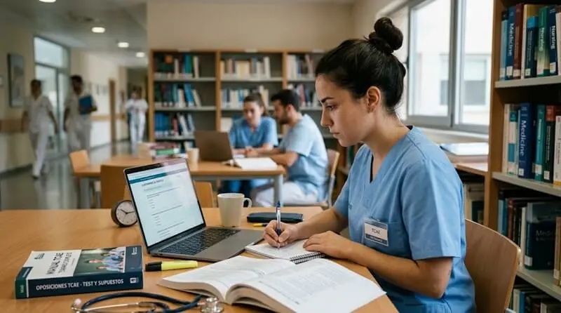 Tests de TCAE: dónde practicar y cómo elegirlos bien